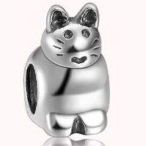 Authentic Pandora Kitty Cat Charm